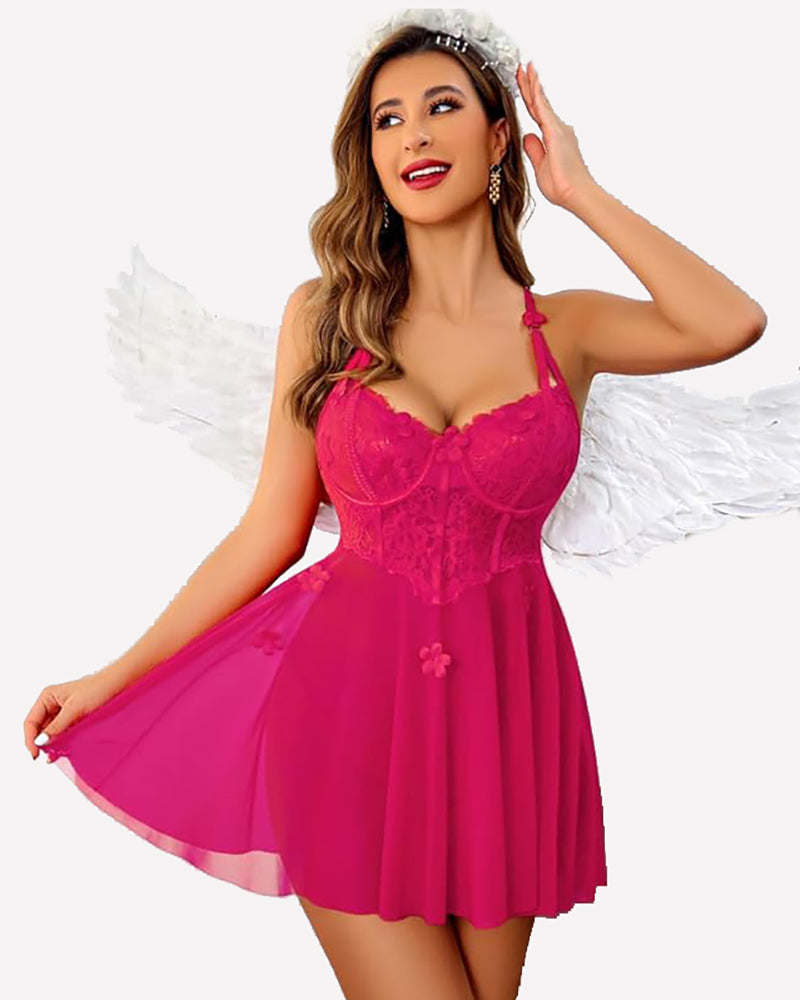 Push Up Babydolls Boudoir Outfits