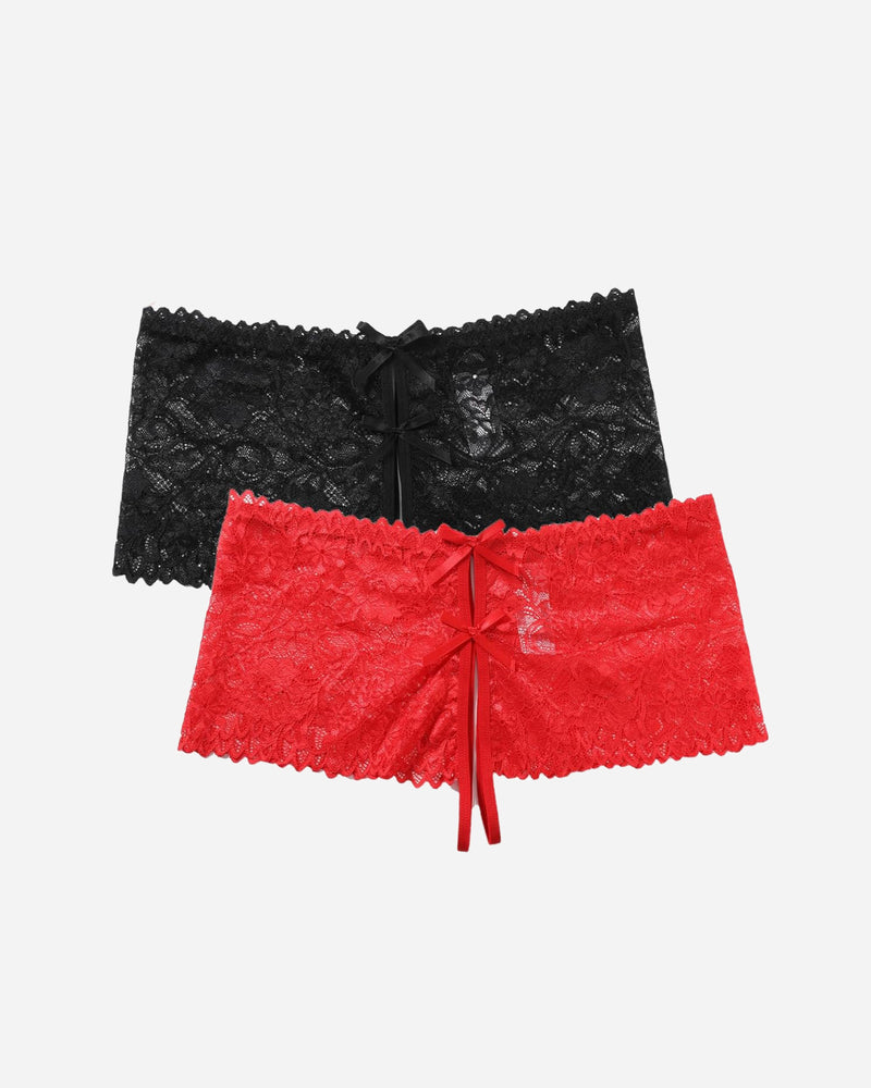 Lace Underwear High Waist Panty