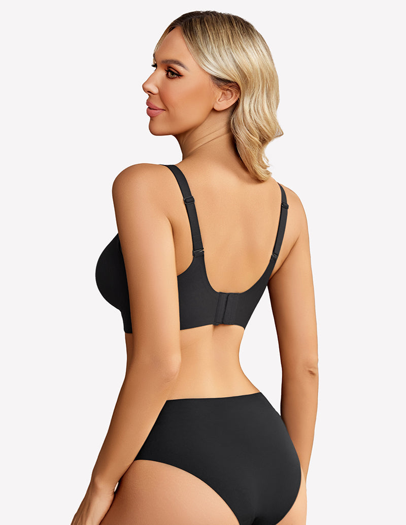 Seamless Bralettes Wireless Push Up Bra