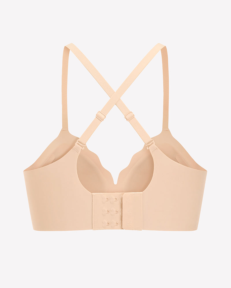 Seamless Push Up Wireless Full Bra
