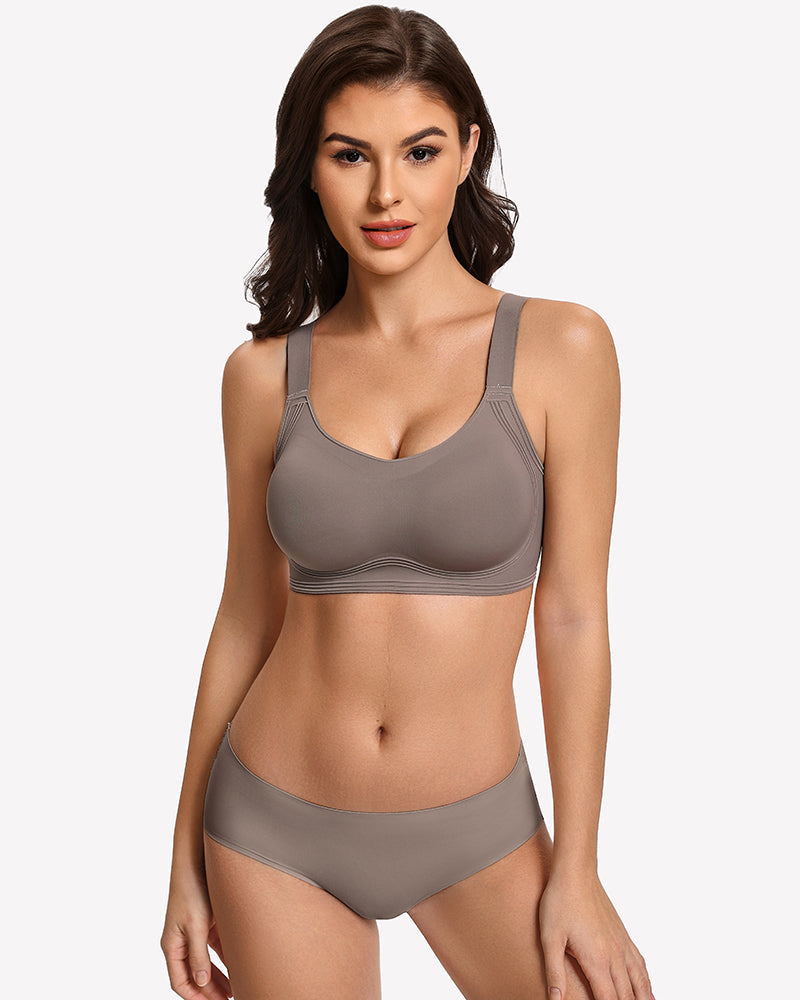Jelly Bras No Underwire Wireless Push Up Bra