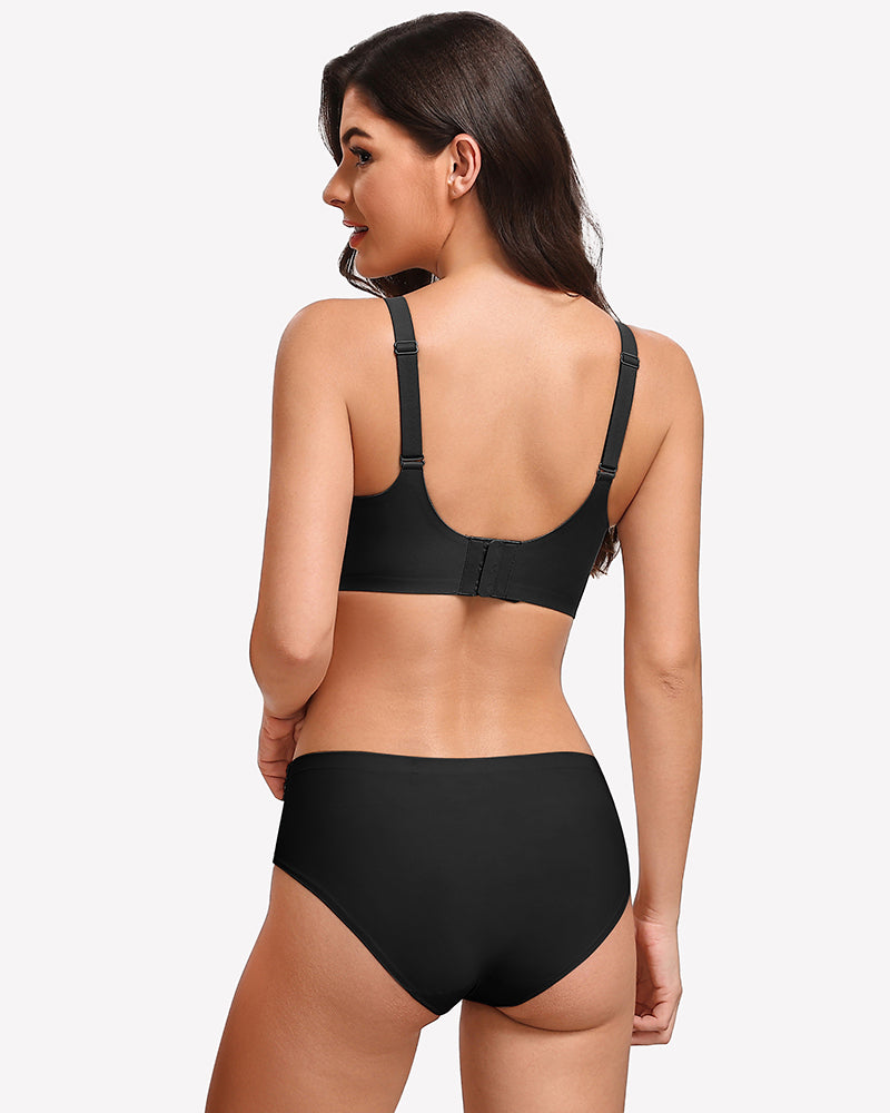 Wireless Wave Seamless Full Coverage Bra