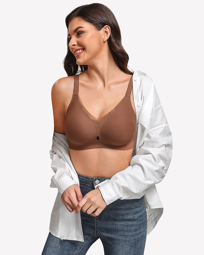 Wireless Wave Seamless Full Coverage Bra
