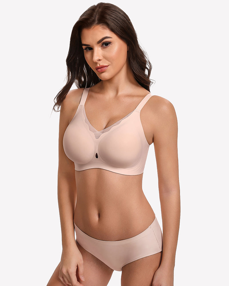 Wireless Wave Seamless Full Coverage Bra