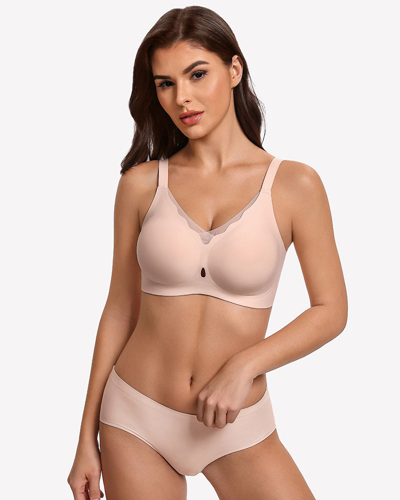 Wireless Wave Seamless Full Coverage Bra