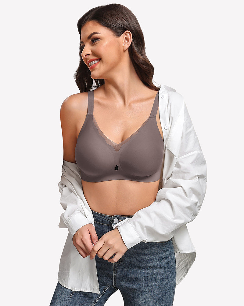 Wireless Wave Seamless Full Coverage Bra