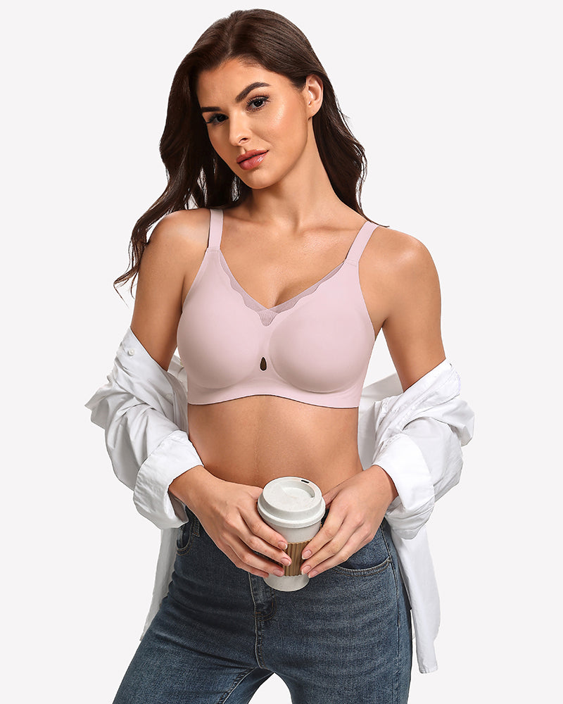 Wireless Wave Seamless Full Coverage Bra