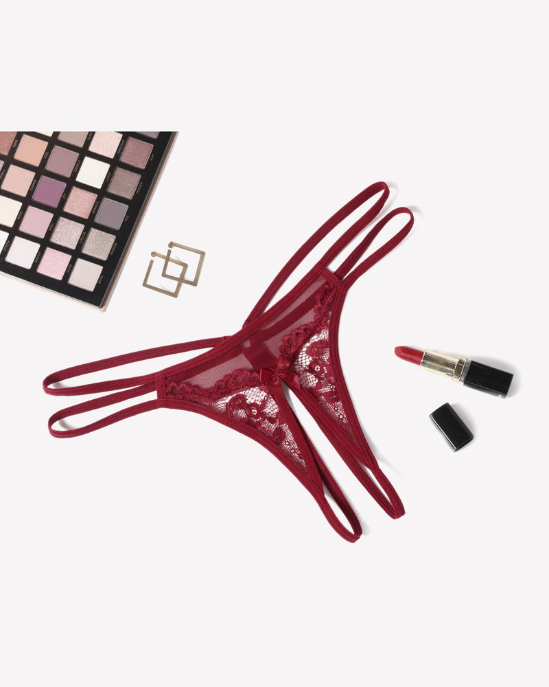 Lace Panties Floral Lace Briefs G-String