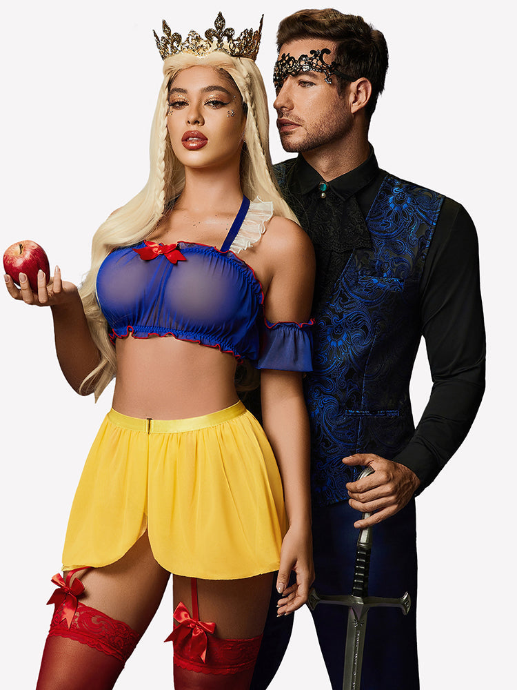 Costumes Mini Skirt Set with Garter Belt (5pack)