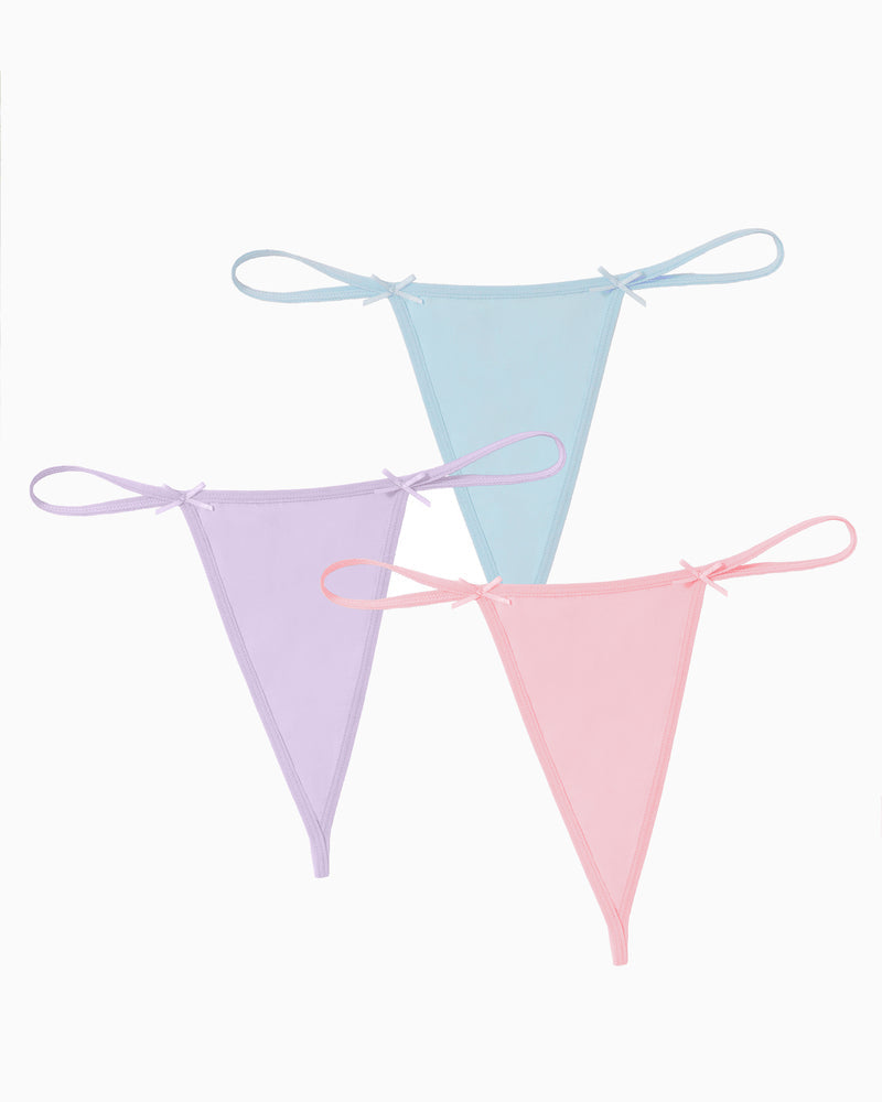 3Pcs G-String Thongs