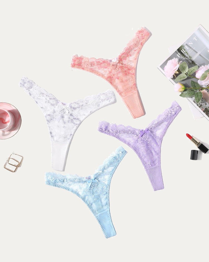 Lace G-string Exotic Panties Set