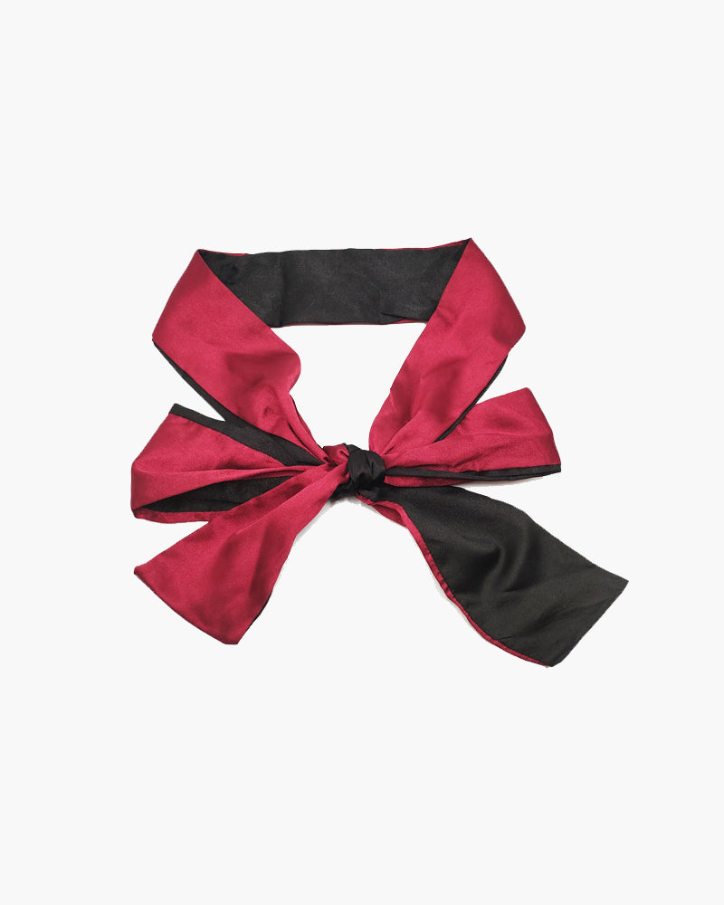 Adjustable 62 Satin Silk Eye Mask Kit