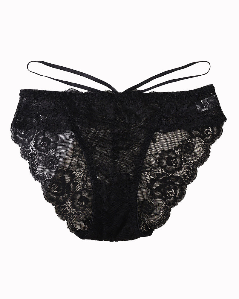 Lace Hipster V-Shape Panties