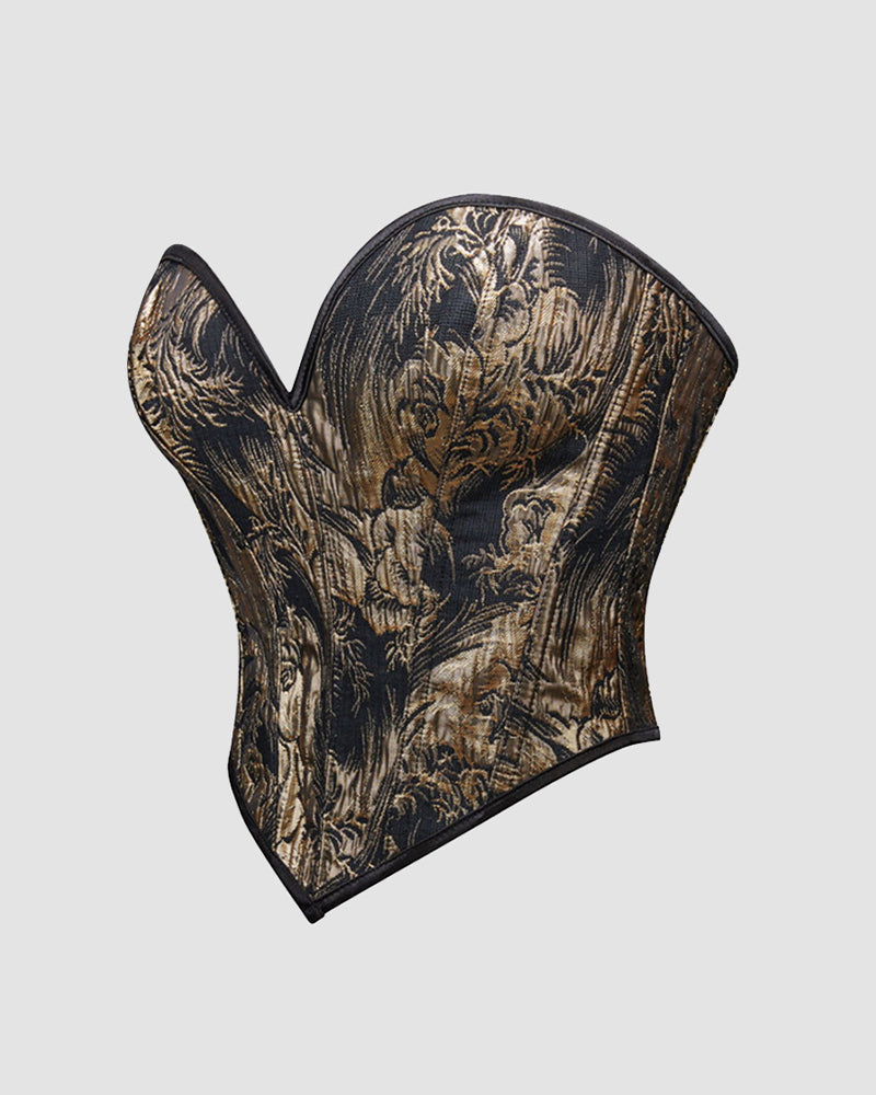 1950s 13 Boned Cotton Waist Training Corset