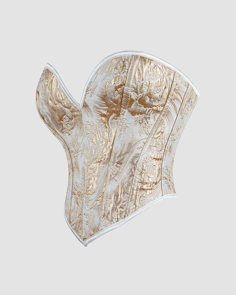 1950s 13 Boned Cotton Waist Training Corset